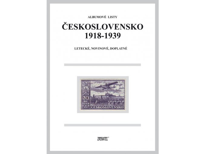 Albumové listy ČSR I Letecké, Novinové, Doplatné...