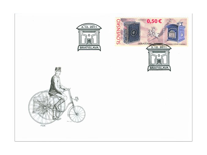 SR 2011 / 508 / Deň poštovej známky FDC