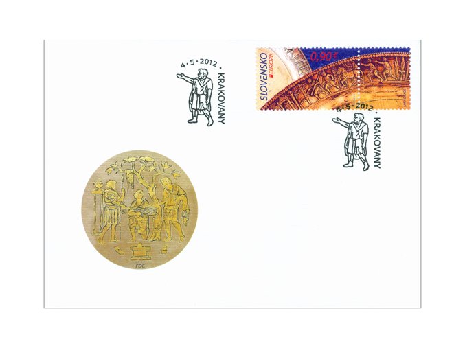 SR 2012 / 515 / EUROPA - Návšteva FDC