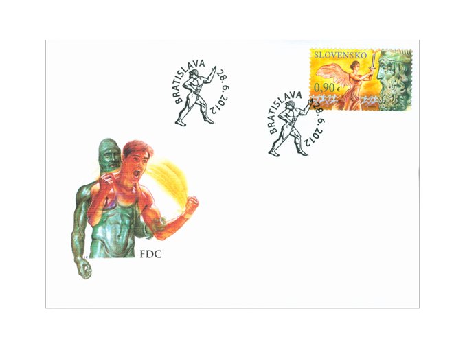 SR 2012 / 519-520 / Olympijské a paralympijské hry Londýn FDC (2)