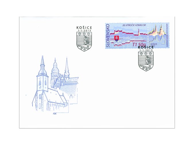 SR 2013 / 531 / 20. výročie vzniku SR FDC
