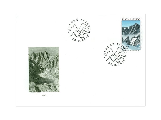 SR 2013 / 546-547 / Krásy našej vlasti FDC (2)