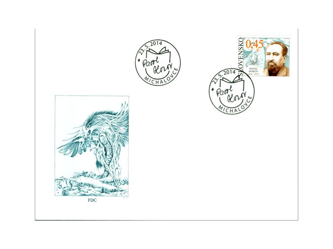 SR 2014 / 564 / Osobnosti - Pavol Horov FDC