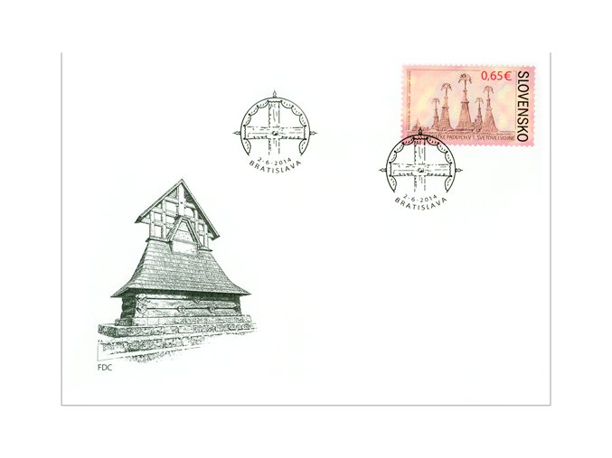 SR 2014 / 565 / Pocta pamiatke padlým v 1. sv. vojne FDC