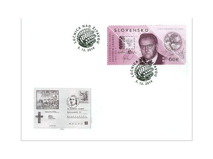 SR 2014 / 579 Deň poštovej známky FDC