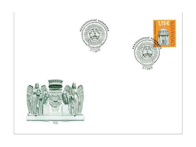 SR 2015 / 580 / Kultúrne dedičstvo Slovenska FDC