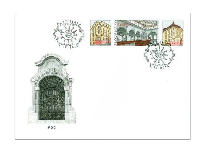SR 2015 / 603 / Deň poštovej známky FDC