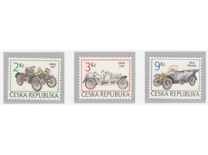 ČR 1994 / 053-055 / Historické autá
