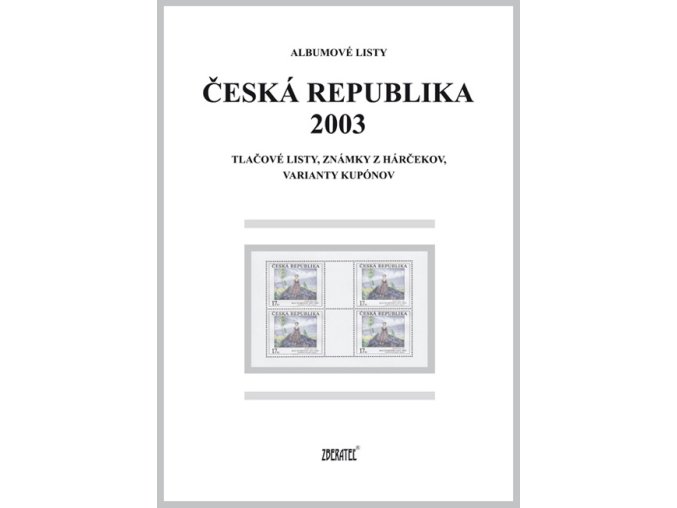 Albumové listy Česko 2003 II