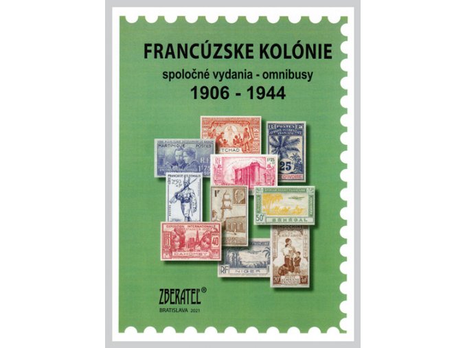 Katalog znamky FR kol omnibus 1906 1944