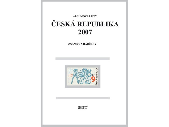 Albumové listy Česko 2007 I