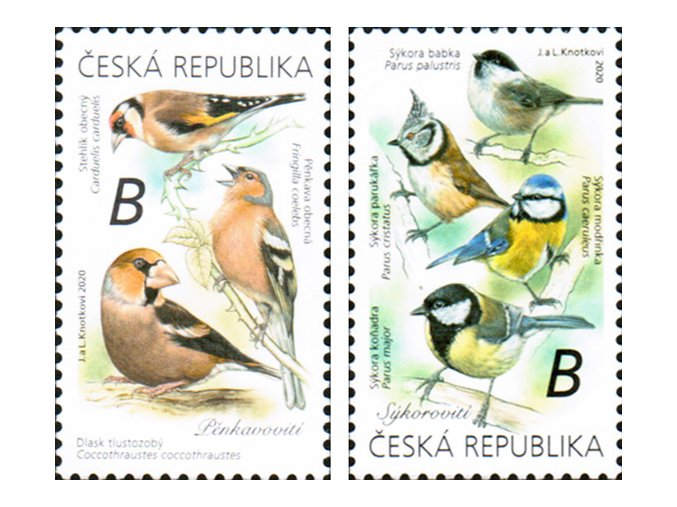 ČR 2020 / 1067-1068 / Spevavé vtáky I.