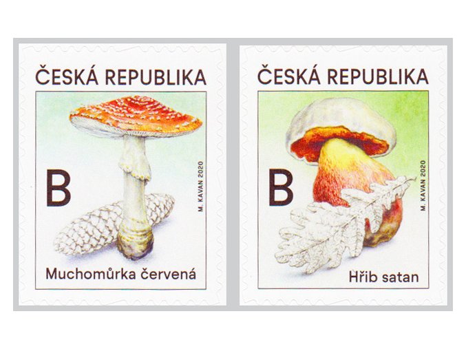 ČR 2020 / 1071-1072 / Jedovaté huby