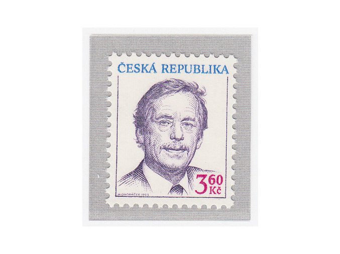 ČR 1995 / 072 / Prezident ČR Václav Havel