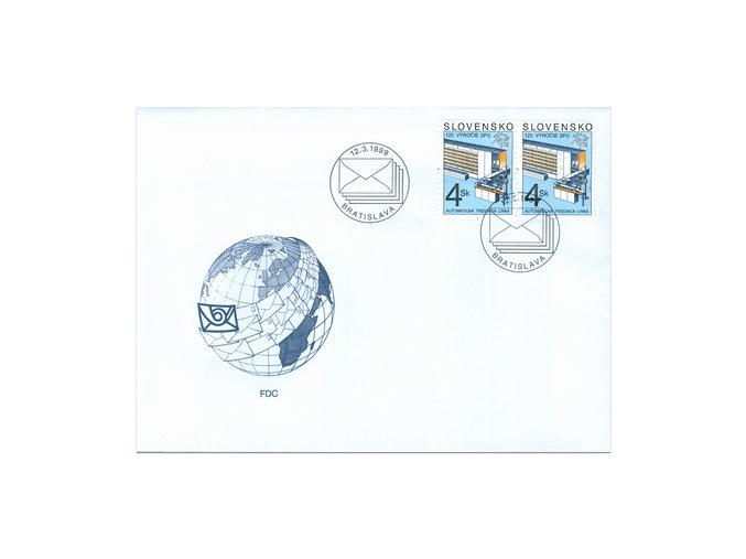 SR 1999 / 176 / 125. výročie SPÚ FDC