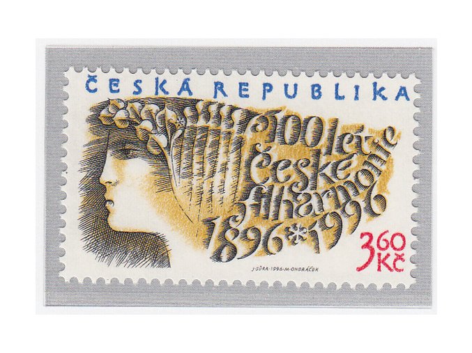 ČR 1996 / 100 / 100 rokov Českej filharmónie