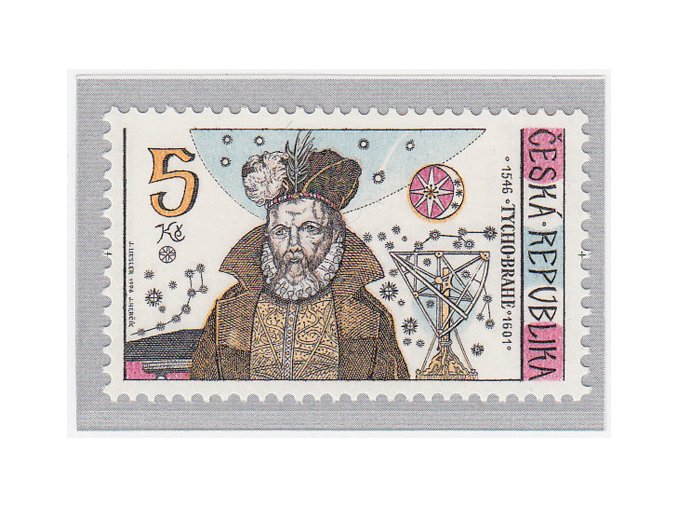 ČR 1996 / 126 / Osobnosti - Tycho Brahe