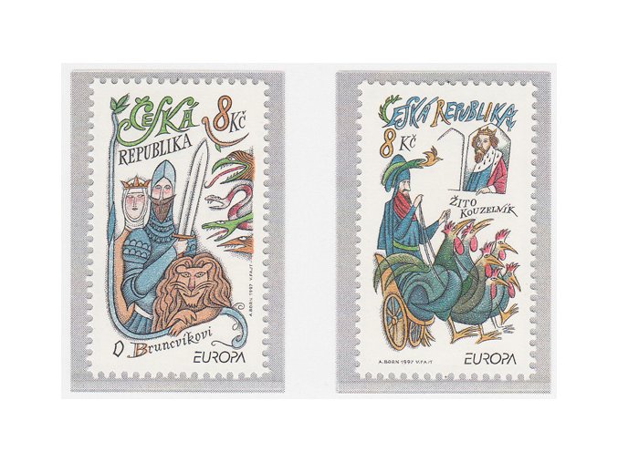 ČR 1997 / 144-145 / EUROPA - povesti a legendy
