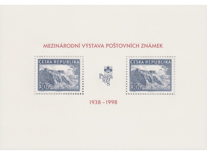 ČR 1998 / 171 H / História výstav - Praga 1998