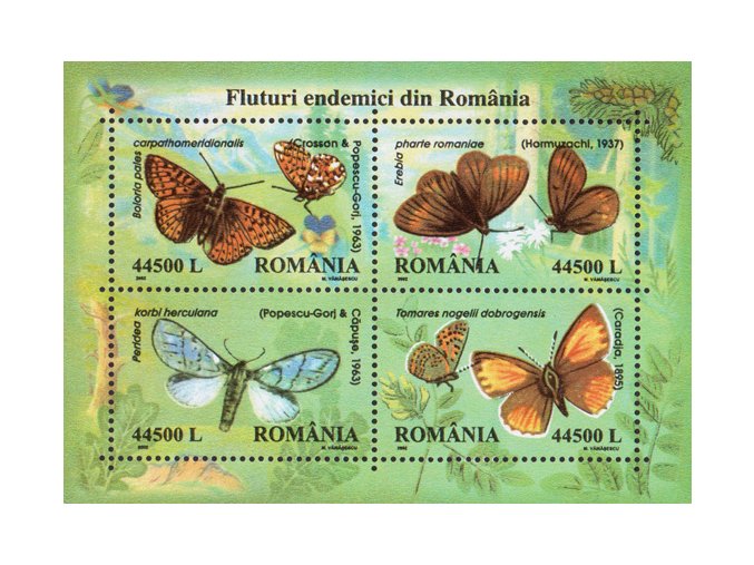 Rumunsko Bl 322
