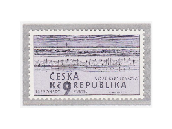 ČR 2001 / 290 / EUROPA - voda - české rybníky