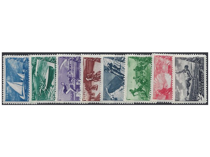 ZSSR 1949 /1357-1364/ Ľudový šport **