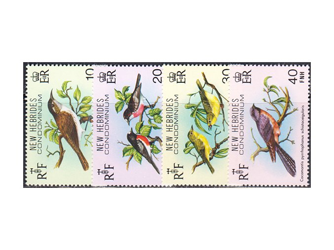 New Hebrides 0553 0556