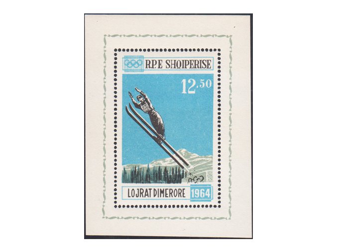 Albánsko 0796 Bl 20 A
