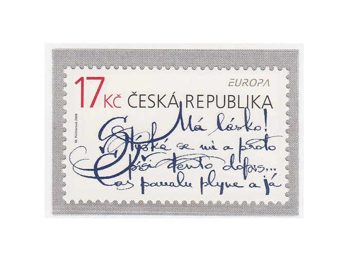 ČR 2008 / 560 / EUROPA - písanie dopisov