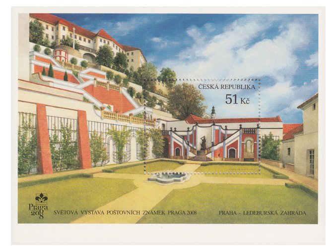 ČR 2008 / 562 H / Praha - Ledeburská záhrada, Praga 2008