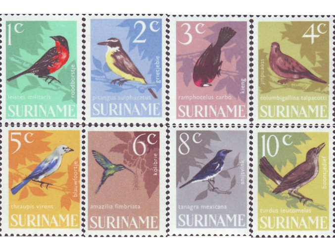 Surinam 0484 0491