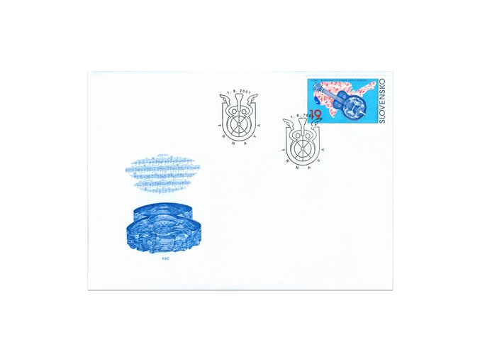 SR 2001 / 243 / Gitara Dobro FDC