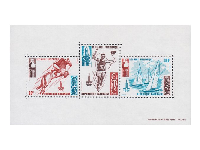 Gabun 698 Bl 36