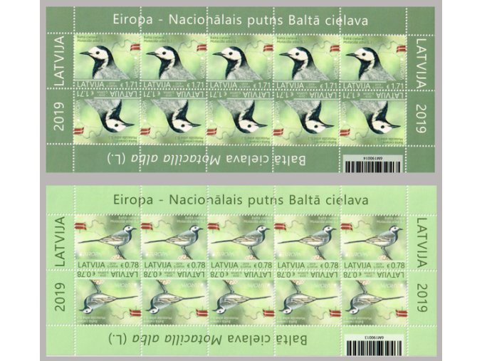 Lotyšsko 1072 1073 PL