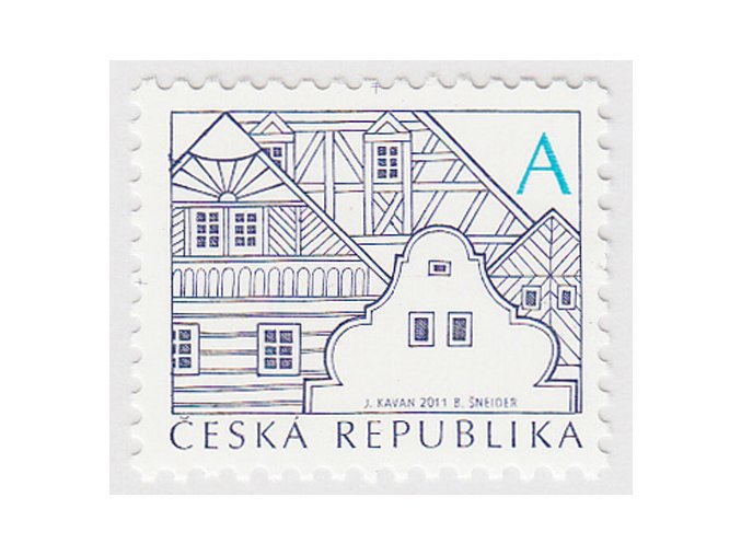 ČR 2011 / 674a / Ľudová architektúra