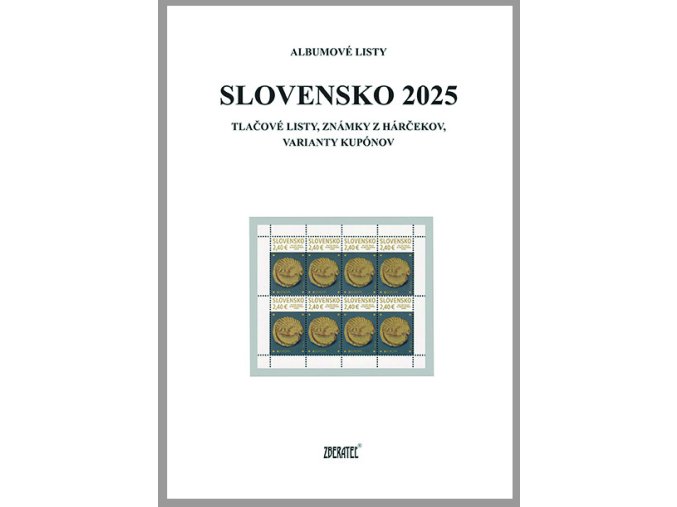 Albumové listy SR 2025 II