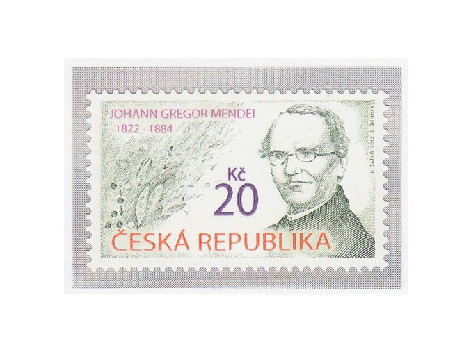 ČR 2012 / 716 / Johann Gregor Mendel