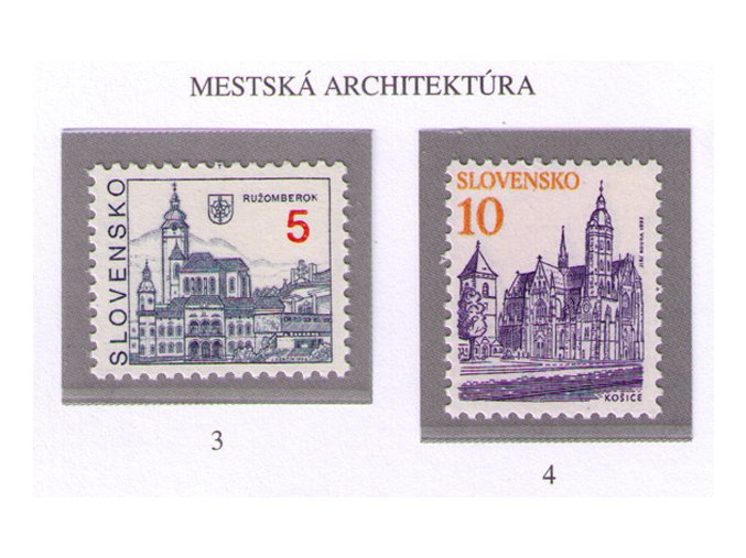 SR 1993 / 003-004 / Mestá - Ružomberok, Košice