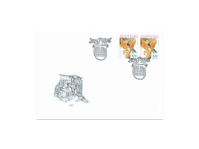 SR 2002 / 276 / Vianoce FDC