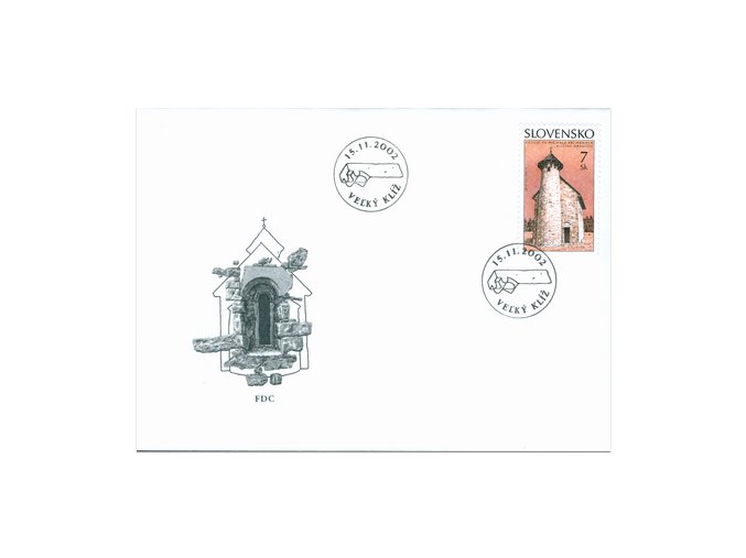 SR 2002 / 277-279 / Krásy našej vlasti FDC (3)