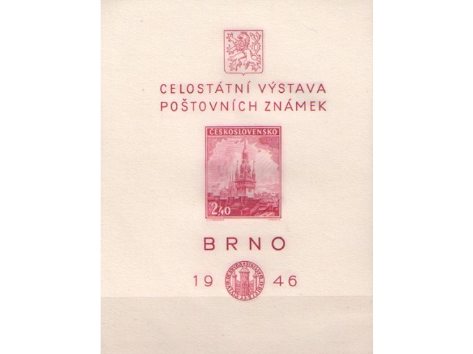 ČS 1946 / 0437 H / Brno 1946  **