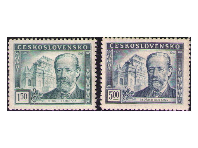 ČS 1949 / 0514-0515 / Bedřich Smetana  **