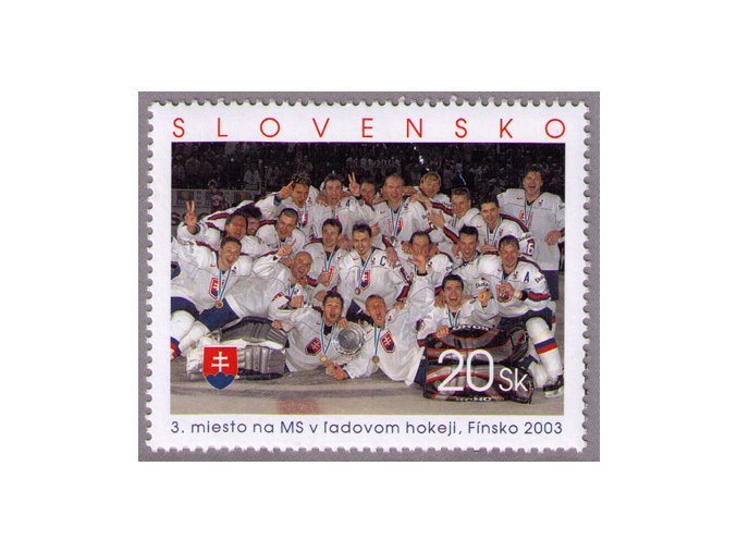 SR 2003 / 297 / 3. miesto na MS v ľadovom hokeji, Fínsko