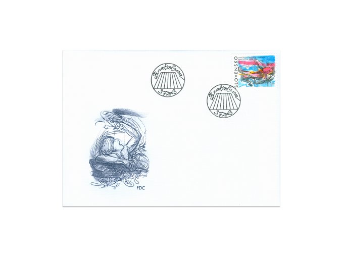 SR 2003 / 303 / MS v plávaní, Barcelona FDC