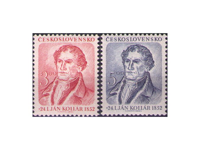 ČS 1952 / 0627-0628 / J. Kollár **