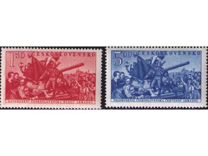 ČS 1952 / 0653-0654 / 9. máj **