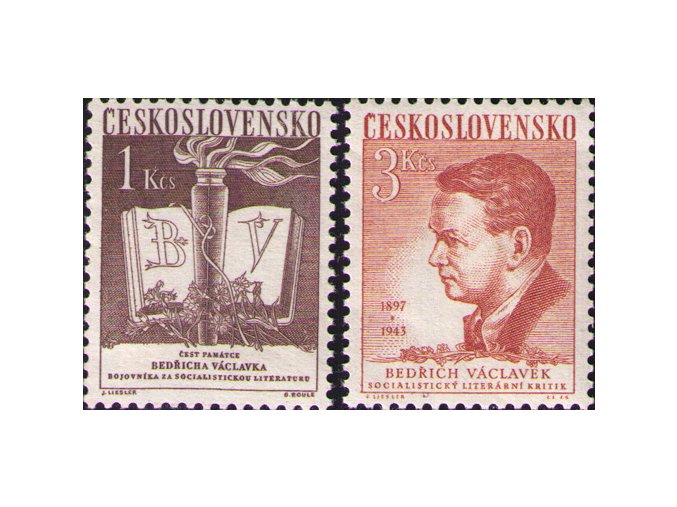 ČS 1953 / 0712-0713 / B. Václavek **