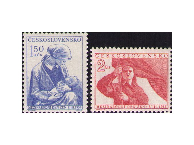 ČS 1953 / 0714-0715 / MDŽ **