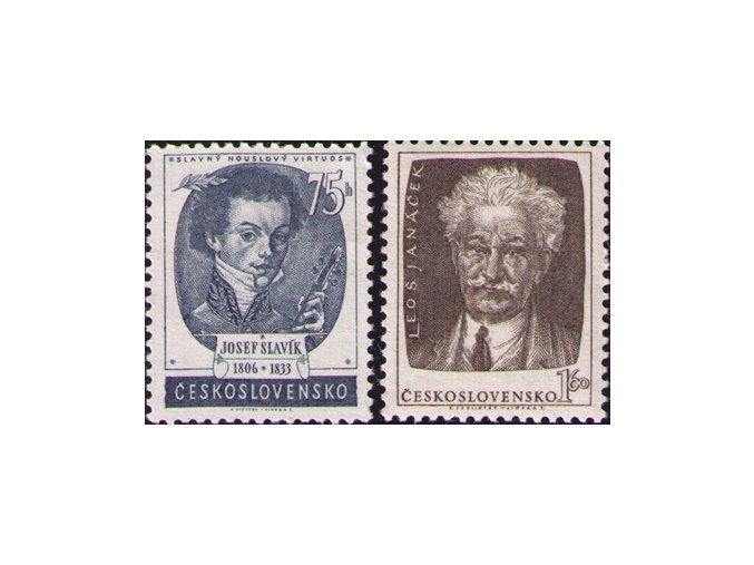 ČS 1953 / 0738-0739 / Pražská jar **