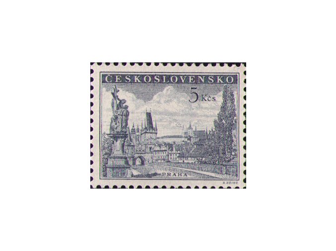 ČS 1953 / 0742 / Praha - Karlov most **